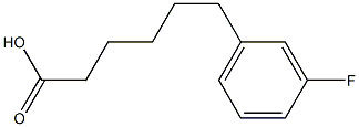 6-(3-fluorophenyl)hexanoic acid Structure