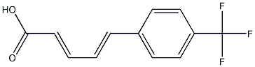 (2E,4E)-5-(4-(trifluoroMethyl)phenyl)penta-2,4-dienoic acid Structure