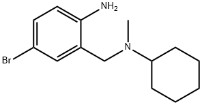 BroMhexine Hydrochloride iMpurity DN-(2-AMino-5-broMobenzyl)-N-MethylcyclohexanaMine Dihydrochloride Struktur
