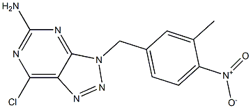 7-chloro-3-(3-Methyl-4-nitrobenzyl)-3H-[1,2,3]triazolo[4,5-d]pyriMidin-5-aMine