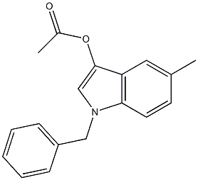 Acetic acid 1-benzyl-5-Methyl-1H-indol-3-yl ester