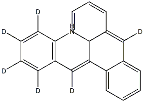 Dibenz[a,d]acridine-d6 Structure