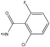 2-氟-6-氯苯甲酸酰胺, , 结构式