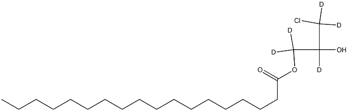  Octadecanoic Acid 3-Chloro-2-hydroxypropyl-d5 Ester