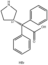 (S)-2,2-diphenyl-2-(pyrrolidin-3-yl)acetic acid (hydrobroMide)|(S)-2,2-二苯基-2-(吡咯烷-3-基)乙酸 氢溴酸盐