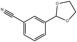 3-(1,3-二恶烷-2-基)苄腈, 153329-04-5, 结构式