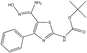  2-(BOC-氨基)-4-苯噻唑-5-甲胺肟,97%