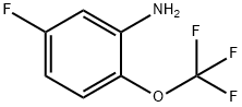 5-氟-2-(三氟甲氧基)苯胺 结构式