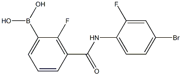2096335-95-2 3-(4-BroMo-2-fluorophenylcarbaMoyl)-2-fluorobenzeneboronic acid, 97%