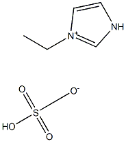 1-乙基咪唑硫酸氢盐,,结构式