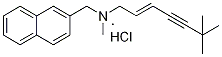 (E)-N,6,6-triMethyl-N-(naphthalen-2-ylMethyl)hept-2-en-4-yn-1-aMine hydrochloride Structure