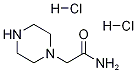 2-Piperazin-1-ylacetamide dihydrochloride Struktur