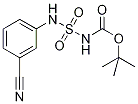 tert-Butyl 3-(3-cyanophenyl)-2,2-dioxodiazathiane-1-carboxylate Structure