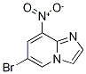 6-Bromo-8-nitroimidazo[1,2-a]pyridine Struktur