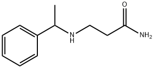 3-[(1-PHENYLETHYL)AMINO]PROPANAMIDE Struktur
