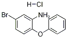 5-ブロモ-2-フェノキシアニリン塩酸塩 化学構造式