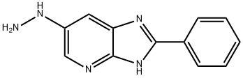 6-HYDRAZINO-2-PHENYL-3H-IMIDAZO[4,5-B]PYRIDINE Structure