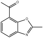 1-(2-methyl-1,3-benzoxazol-7-yl)-1-ethanone Struktur