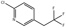 2-氯-5-(2,2,2-三氟乙基)吡啶, 1099598-08-9, 结构式
