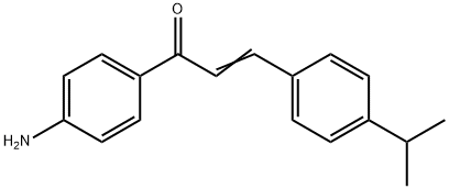 (2E)-1-(4-aminophenyl)-3-(4-isopropylphenyl)prop-2-en-1-one
