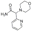 2-morpholin-4-yl-2-pyridin-2-ylacetamide Structure