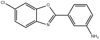 3-(6-chloro-1,3-benzoxazol-2-yl)aniline Struktur