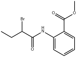 methyl 2-[(2-bromobutanoyl)amino]benzoate Structure