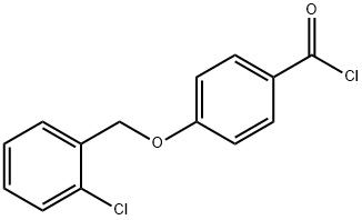 4-[(2-chlorobenzyl)oxy]benzoyl chloride|4-[(2-氯苄基)氧基]苯甲酰氯