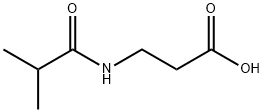N-Isobutyryl-beta-alanine Structure
