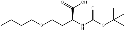 Boc-DL-buthionine Structure