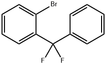 1-Bromo-2-(difluorophenylmethyl)benzene Structure