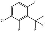 1-Chloro-3-(1,1-difluoroethyl)-2,4-difluorobenzene Structure
