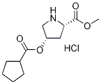 1354487-67-4 Methyl (2S,4S)-4-[(cyclopentylcarbonyl)oxy]-2-pyrrolidinecarboxylate hydrochloride