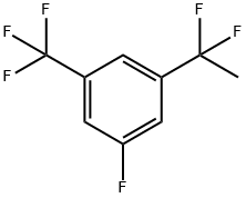 1-(1,1-Difluoroethyl)-3-fluoro-5-(trifluoromethyl)benzene Structure