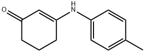 3-[(4-甲基苯基)氨基]-1-环己-2-烯酮,36646-74-9,结构式