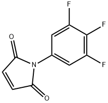 1-(3,4,5-三氟苯基)-1H-吡咯-2,5-二酮, 1188945-12-1, 结构式