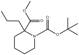 1-tert-Butyl 2-methyl 2-propylpiperidine-1,2-dicarboxylate|1-叔丁基2-甲基2-丙基哌啶-1,2-二羧酸酯