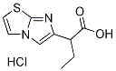 2-咪唑并[2,1-B][1,3]噻唑-6-基丁酸盐酸盐, 1332530-25-2, 结构式