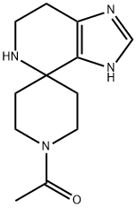 65092-21-9 1-{3,5,6,7-四氢螺[咪唑并[4,5-C]吡啶-4,4'-哌啶]-1'-基}乙烷-1-酮