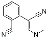 2-[(Z)-1-Cyano-2-(dimethylamino)vinyl]benzonitrile Struktur