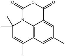 5,5,7,9-四甲基-1H,3H,5H-[1,3]噁嗪并[5,4,3-IJ]喹啉-1,3-二酮 结构式