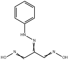 (1E,3E)-(Phenylhydrazono)malonaldehyde dioxime Struktur