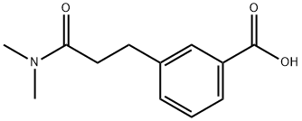 3-(3-(Dimethylamino)-3-oxopropyl)benzoic acid|