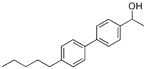 1-(4'-Pentyl-1,1'-biphenyl-4-yl)ethanol Structure