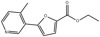 1187163-61-6 Ethyl 5-(4-methyl-3-pyridyl)-2-furoate