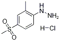 1-(2-METHYL-4-METHYLSULFONYL)PHENYLHYDRAZINE HYDROCHLORIDE|1-(2-METHYL-4-METHYLSULFONYL)PHENYLHYDRAZINEHYDROCHLORIDE