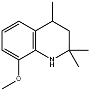 8-METHOXY-2,2,4-TRIMETHYL-1,2,3,4-TETRAHYDROQUINOLINE Structure