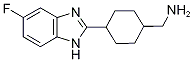 4-(5-FLUORO-1H-BENZIMIDAZOL-2-YL)CYCLOHEXYL]METHYLAMINE Structure