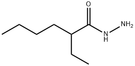 2-乙基己酰肼 结构式