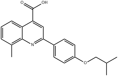 438234-09-4 2-(4-异丁氧基苯基)-8-甲基-喹啉-4-羧酸